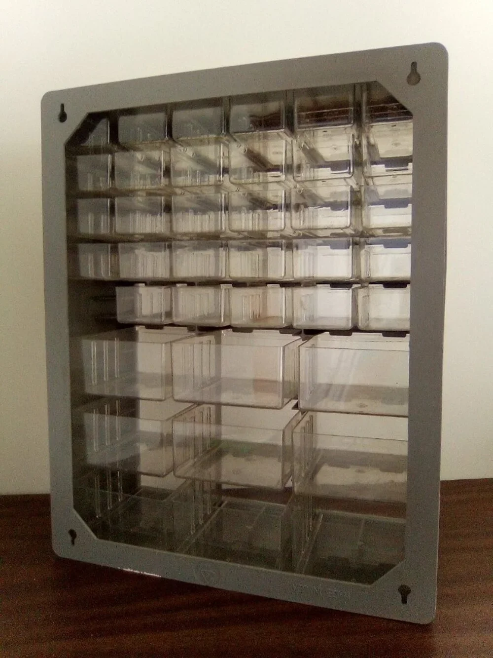 Stack-On 39-Bin Plastic Drawer Storage Cabinet, 15